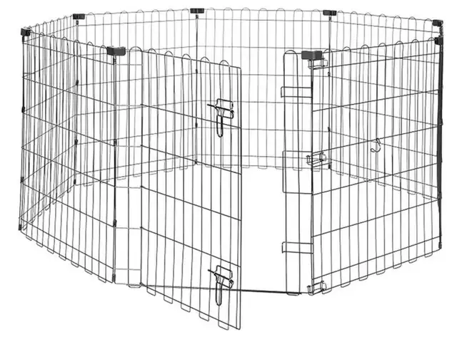Play Pen 60 x 60 x 30 Inches, Black in Accessories in Mississauga / Peel Region - Image 2