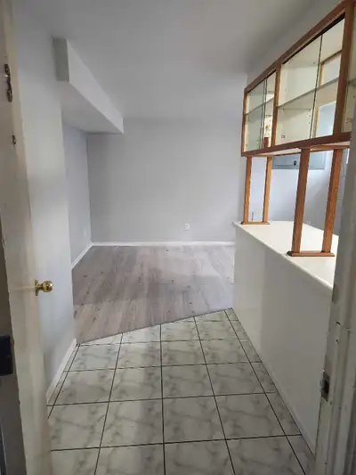 One bedroom basement apartment available