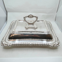 Antique 1920’s Charles Howard Collins Silverplate Tureen
