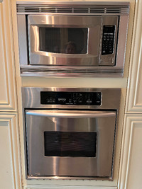KitchenAid Oven and Microwave combo