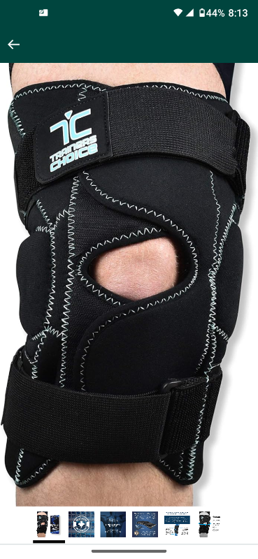 Selling in new condition / purchased wrong size/ Trainers choice Zoomer hinged knee brace. Paid arou...