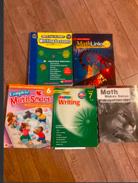 learning materials- workbooks for grades 6-9