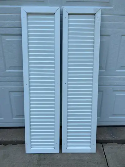 Aluminum Shutters - Perfect Condition, View more