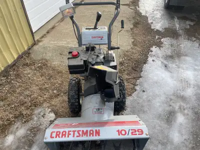 Craftsman snowblowers, View more