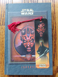 STAR WARS EPISODE 1 JOURNAL with Bookmark - SITH - NEW