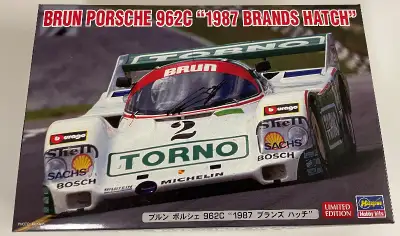 Hasegawa 1/24 Brun Porsche 962C 1987 Brands Hatch, View more
