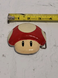 Mario Mushroom Belt Buckle