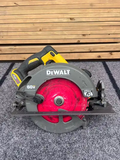 DeWalt 60volt skill saw like new no charger no battery.