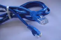 CAT5e 100MHz Net Work Cable, Blue or Grey from 6 ft to10 ft