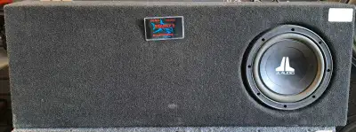 8" JL AUDIO SUBWOOFER WITH CUSTOM CHEVY BOX (25882658), View more