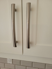 Kitchen Cabinet Handles. Like new. Just $4.