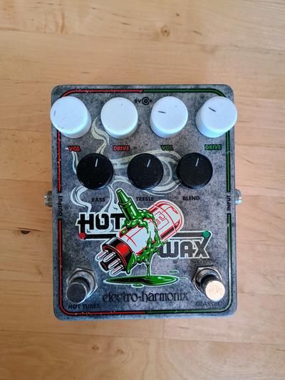 EHX Hot Wax pedal (combo overdrive), View more