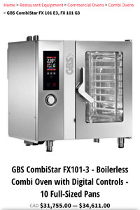 COMBI OVEN fX101G3