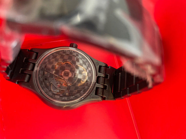 Swatch Watch. Sistem51, Sistem Dark. Brand New Swiss watch in Jewellery & Watches in Calgary - Image 3