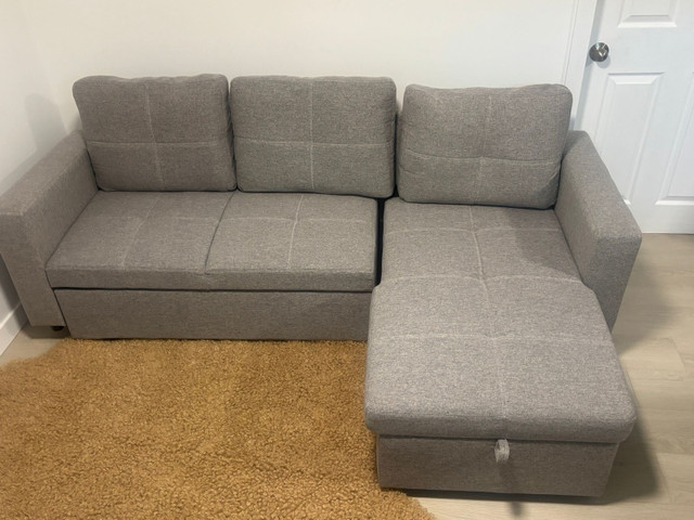 ️ Stylish Convertible Sofa Bed with Storage - $1000 in Couches & Futons in Kitchener / Waterloo