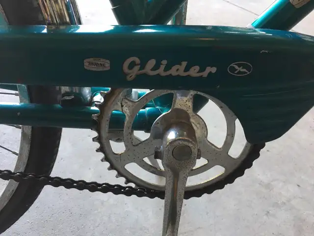 Vintage single speed glider bicycle in Cruiser, Commuter & Hybrid in Markham / York Region - Image 7