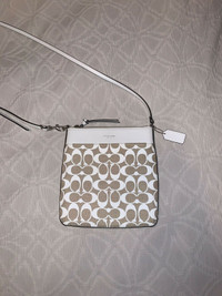 Coach White Crossbody Bag