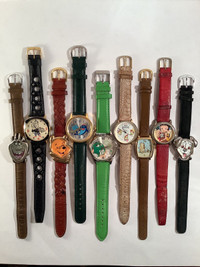 Rice Crispies,Starkist Tuna,Winnie the Pooh etc Watches 