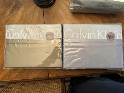 NEW! - Calvin Klein Queen Sheet Set, View more