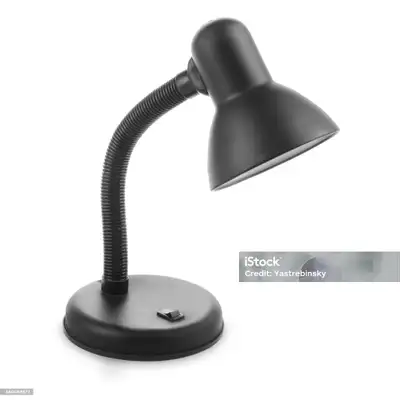 Great desk light in sophisticated black. Gives a lot of light. Similar to the one in the pic but thi...
