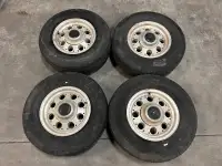 1993 Dodge Ram 5 bolt factory aluminum wheels 