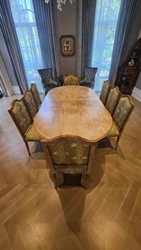 Vintage Floral Style Dinning Table Set 8 City of Toronto Toronto (GTA) Preview