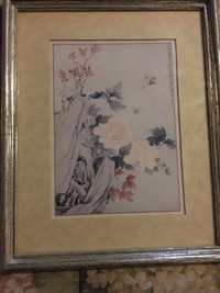 2 nice floral Chinese prints