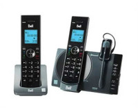 Bell 2-handset Connect to Cell Answering System w Cordless Heads