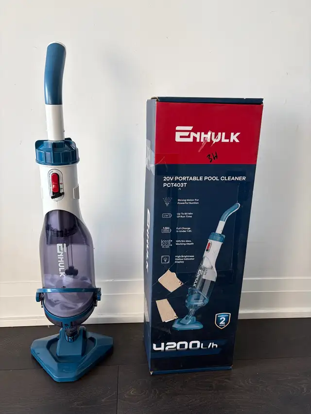 Enhulk 20V Portable Pool Cleaner PCT403T