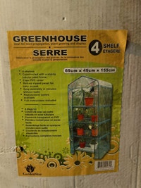 GardenStar 4-Shelf Greenhouse Calgary Alberta Preview