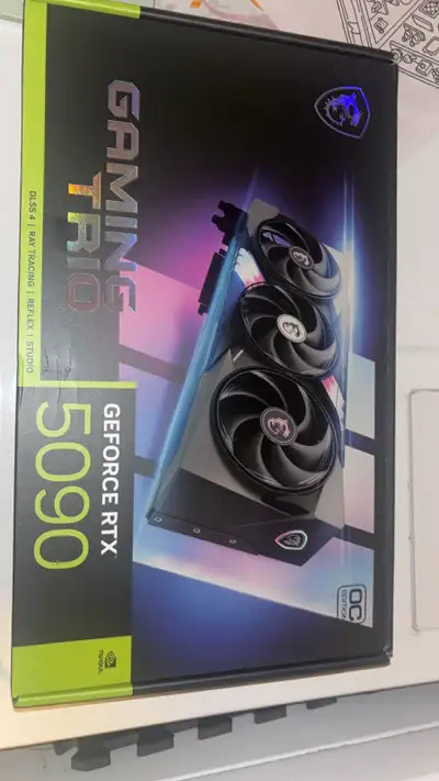 BUYING AND SELLING RTX 5090 / we have New MSI GeForce RTX 5090 Gaming Trio OC graphics card. This un...