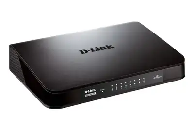 D-Link 16-Port Gigabit Desktop Switch (DGS-1016A), View more