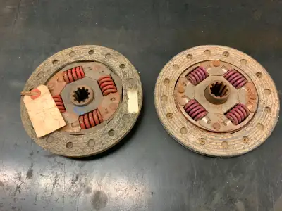 2 NOS (new old stock) 6 1/4" clutch disks. Not sure what they fit but are probably for a 50's or 60'...