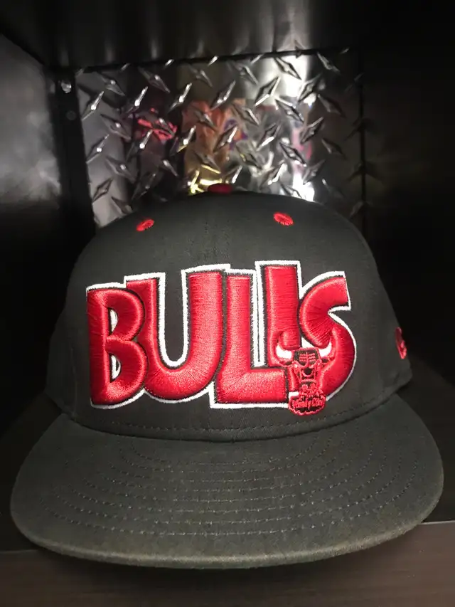 Chicago bulls new era red crest all black snapback63804702438403120