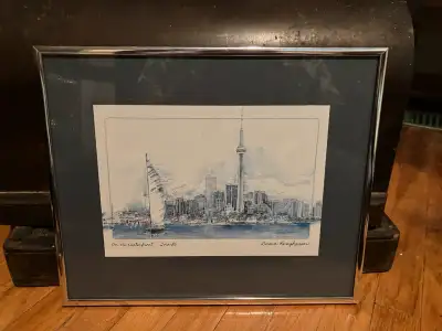 12” x 10” On The Waterfront”- Toronto By Gerard Paraghamiam, View more