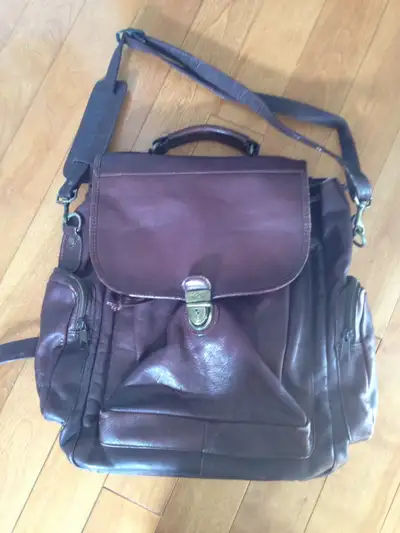 Leather backpack for sale, View more