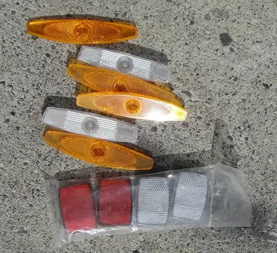 ASSORTED SET OF BIKE REFLECTORS, View more