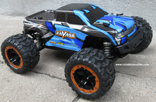 RC Electric Truck 1/16 Scale LIPO Battery 4WD RTR in Hobbies & Crafts in Lethbridge