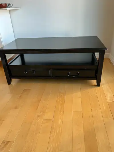 Coffee table and lamps, View more