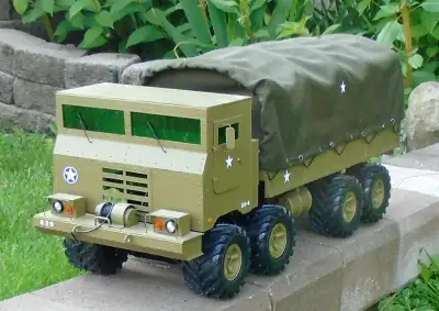 Modèle Unique...De ma collection...Super Gros Camion D'Armée...Ford M 626...Tout Polystyrène...Conce...