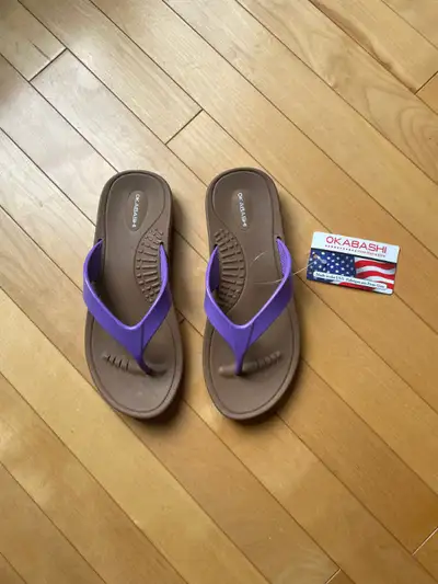 Flip flop purple, View more
