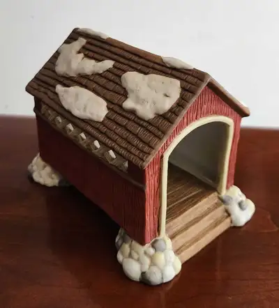 Covered Bridge Figurine, View more