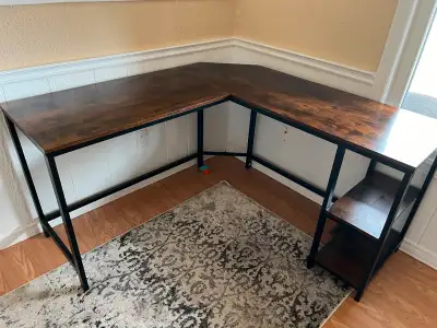 VASAGLE L-Shaped Computer Desk, View more