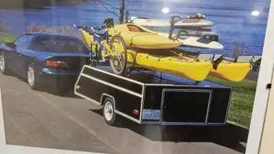 2 Sea Kayaks with paddles, 2 neoprene skirts, 2 light weight skirts, 2 fishing rod holders. $2,000 f...