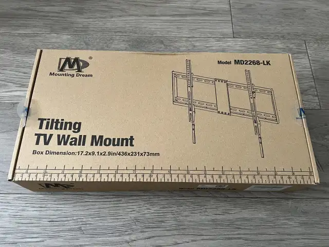 Mounting Dream Tilting TV Wall Mount fits 35inch - 75inch in General Electronics in Markham / York Region - Image 2