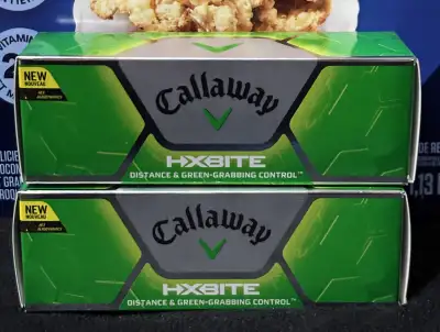 BRAND NEW Callaway HX Bite Golf Balls (Two 3 Packs), View more