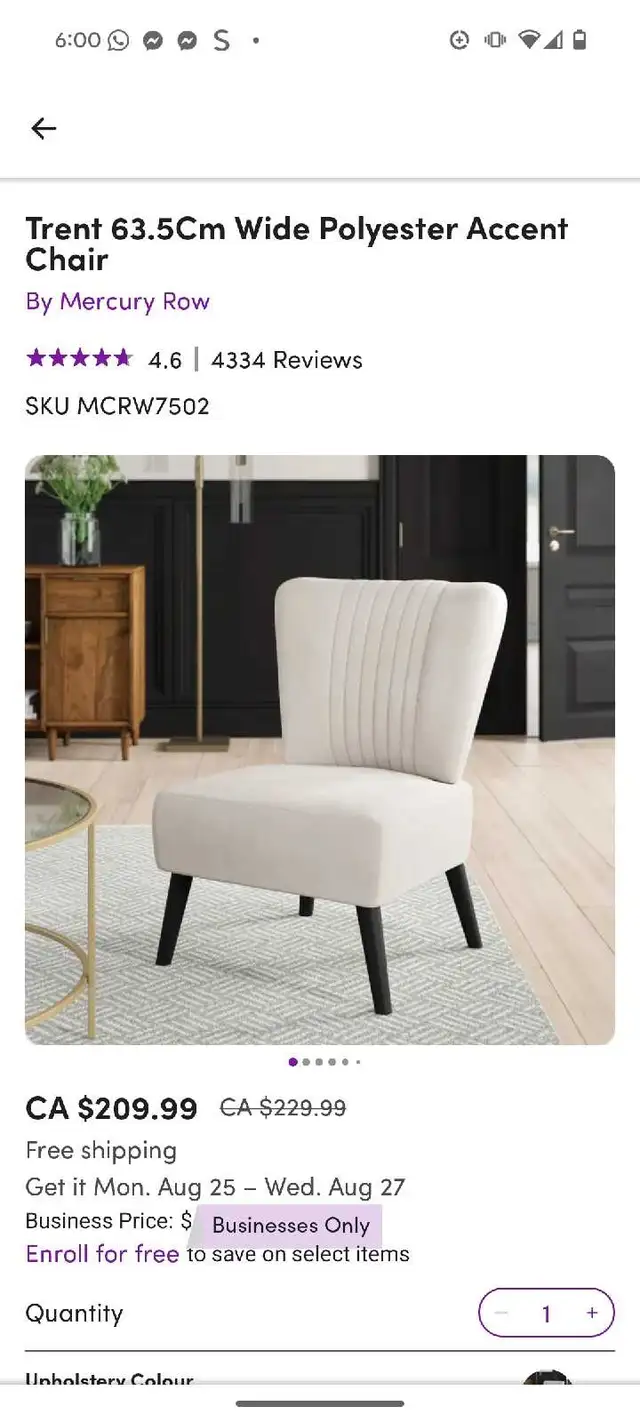 chaisse style canapé in Chairs & Recliners in Longueuil / South Shore - Image 5