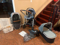 2018 Uppababy Cruz Stroller+ bassinet + Mesa car seat