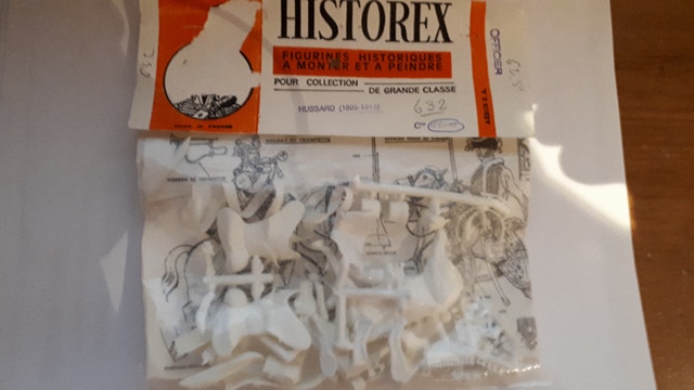 Historex 54 Mounted French Hussard P[astic Model Kits | Arts ...