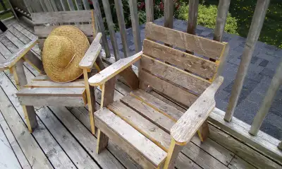 Wooden Children's Rustic Chair, View more